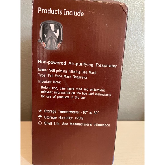 Self Priming Filtering Full Face Mask/Respirator - Picture 4 of 10